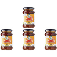 Pack of 4 - 24 Mantra Organic Tomato Pickle With Garlic - 300 Gm (10.58 Oz)