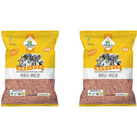 Pack of 2 - 24 Mantra Organic Red Rice - 4 Lb (1.82 Kg)