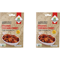 Pack of 2 - 24 Mantra Organic Chicken Curry - 24 Gm (0.85 Oz)