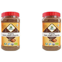 Pack of 2 - 24 Mantra Organic Palm Jaggery Powder - 500 Gm (1.1 Lb )