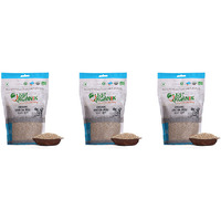 Pack of 3 - Just Organik Organic Urad Gota White Whole - 2 Lb (908 Gm)