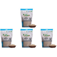 Pack of 4 - Just Organik Organic Urad Gota White Whole - 2 Lb (908 Gm)