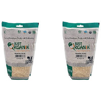 Pack of 2 - Just Organik Organic Tur Dal - 2 Lb (908 Gm)