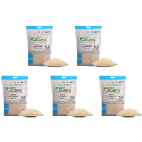 Pack of 5 - Just Organik Organic Wheat Dalia - 2 Lb (908 Gm)