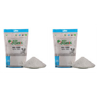 Pack of 2 - Just Organik Organic Rice Flour - 2 Lb (908 Gm)