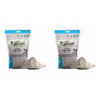 Pack of 2 - Just Organik Organic Pearl Millet Bajra Flour - 2 Lb (908 Gm)