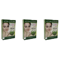 Pack of 3 - Ayur Herbals Neem Face Pack - 100 Gm (3.5 Oz)