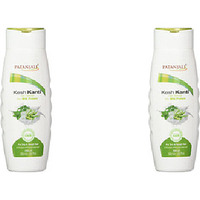 Pack of 2 - Patanjali Kesh Kanti Hair Cleanser With Milk Protein - 200 Ml (6.76 Oz)