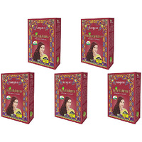 Pack of 5 - Kangna Burgundy Henna - 50 Gm (1.75 Oz)
