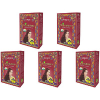 Pack of 5 - Kangana Burgundy Henna - 50 Gm (1.75 Oz)