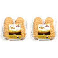 Pack of 2 - Crispy Cashew Shortbread Cookie - 350 Gm (12.35 Oz)