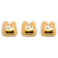 Pack of 3 - Crispy Cashew Shortbread Cookie - 350 Gm (12.35 Oz)