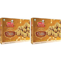 Pack of 2 - Jabsons Chikki Til Laddu - 400 Gm (14 Oz)