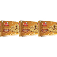 Pack of 3 - Jabsons Chikki Til Laddu - 400 Gm (14 Oz)