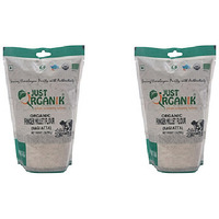 Pack of 2 - Just Organik Organic Finger Millet Flour Ragi Atta - 2 Lb (908 Gm)