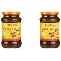 Pack of 2 - Patanjali Mixed Fruit Jam - 500 Gm (17.63 Oz)