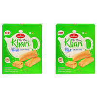 Pack of 2 - Haldiram's Tea Time Whole Wheat  Khari  - 400 Gm (14.1 Oz)