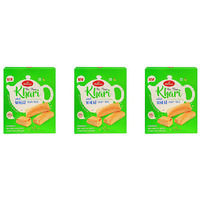 Pack of 3 - Haldiram's Tea Time Whole Wheat  Khari  - 400 Gm (14.1 Oz)