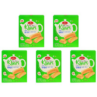 Pack of 5 - Haldiram's Tea Time Whole Wheat  Khari  - 400 Gm (14.1 Oz)