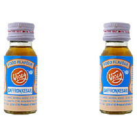 Pack of 2 - Viola Food Flavor Essence Saffron Kesar - 20 Ml (0.67 Fl Oz)