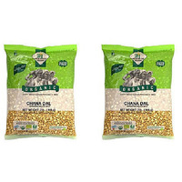 Pack of 2 - 24 Mantra Organic Chana Dal - 2 Lb (908 Gm)