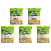 Pack of 5 - 24 Mantra Organic Chana Dal - 2 Lb (908 Gm)