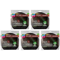 Pack of 5 - Godrej Expert Dark Brown 4.06 Creme Hair Color - 20 Gm (0.7 Oz)