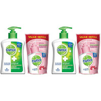 Pack of 2 - Dettol Original Liquid Handwash With Free Value Refill - 200 Ml (7 Fl Oz)