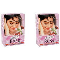 Pack of 2 - Hesh Herbal Rose Petal Powder - 100 Gm (3.5 Oz)
