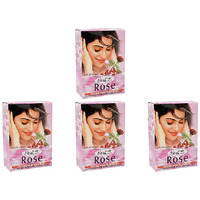 Pack of 4 - Hesh Herbal Rose Petal Powder - 100 Gm (3.5 Oz)