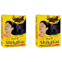 Pack of 2 - Hesh Herbal Shikakai Powder - 100 Gm (3.5 Oz)