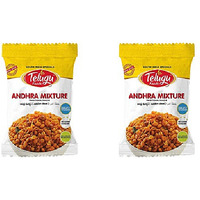 Pack of 2 - Telugu Andhra Mixture - 170 Gm (6 Oz)