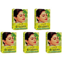 Pack of 5 - Hesh Herbal Brahmi Powder - 100 Gm (3.5 Oz)