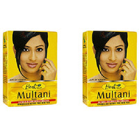 Pack of 2 - Hesh Herbal Multani Mati - 100 Gm (3.5 Oz)