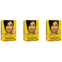 Pack of 3 - Hesh Herbal Multani Mati - 100 Gm (3.5 Oz)