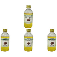 Pack of 4 - Ashwin Linseed Flaxseed Alsi Oil - 200 Ml (7.0 Oz)