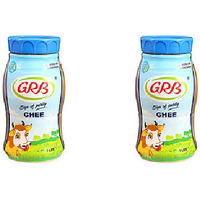 Pack of 2 - Grb Pure Ghee - 500 Ml (16.90 Oz)