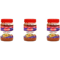 Pack of 3 - Aachi Brinjal Thokku Rice Paste - 200 Gm (7 Oz) [Buy 1 Get 1 Free]