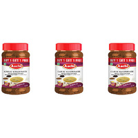 Pack of 3 - Aachi Garlic Rasam Paste - 200 Gm (7 Oz) [Buy 1 Get 1 Free]