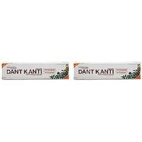 Pack of 2 - Patanjali Dant Kanti Natural Toothpaste  - 100 Gm (3.5 Oz)