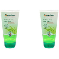 Pack of 2 - Himalaya Purifying Neem Face Wash - 100 Ml (3.38 Fl Oz) [50% Off]