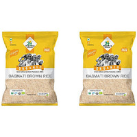 Pack of 2 - 24 Mantra Organic Basmati Brown Rice - 10 Lb (4.54 Kg)