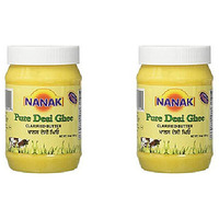 Pack of 2 - Nanak Pure Desi Ghee - 400 Gm (14 Oz)