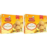 Pack of 2 - Jabsons Gond Laddu With Dry Fruits- 400 Gm (14.11 Oz)