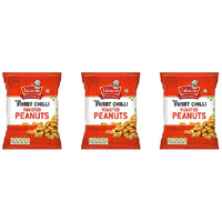 Pack of 3 - Jabsons Thai Sweet Chilli Roasted Peanuts - 140 Gm (4.94 Oz)