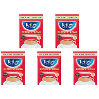 Pack of 5 - Tetley Extra Strong Tea 75 Bags - 237 Gm (8.36 Oz) [50% Off]