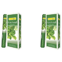 Pack of 2 - Heritage Agarbatti Patchouli Incense Sticks - 120 Sticks