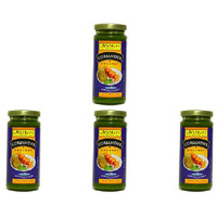 Pack of 4 - Mother's Recipe Coriander Chutney - 250 Gm (8.8 Oz)