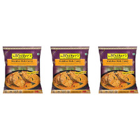 Pack of 3 - Mother's Recipe Ready To Cook Malabar Fish Curry Masala - 100 Gm (3.5 Oz)