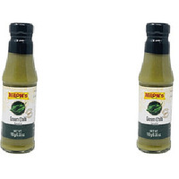 Pack of 2 - Nilon's Green Chilli Sauce - 180 Gm (6.35 Oz)